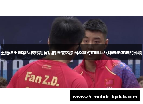 王皓退出国家队教练组背后的深层次原因及其对中国乒乓球未来发展的影响 王皓退出国家队教练组背后的深层次原因及其对中国乒乓球未来发展的影响